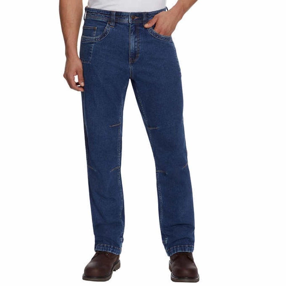 NEW! G.H. Bass Wrencher Relaxed Straight Fit Men's Boys Jeans Blue Size 32 x 29!